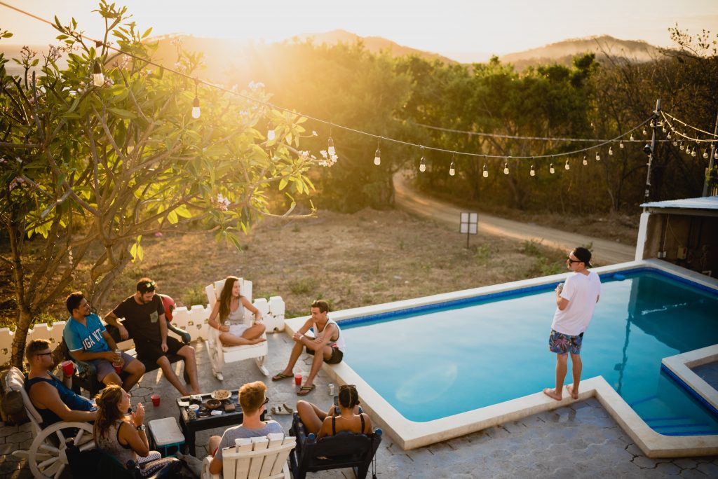 Willow Ranch swimming pool Buttonwillow CA outdoor pool relaxation area
